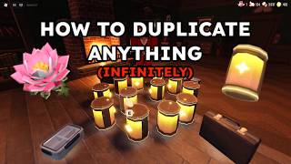HOW TO DUPLICATE ANY ITEM INFINITELY