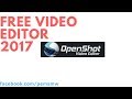 Download free Video Editor | Openshot | 2017
