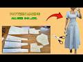 Very Easy Pattern Floral V-Neck Button Dress Pattern | Classic & Flattering Style For Women Over 50
