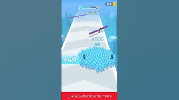 Level 29, playing Count Master on my phone. #games #game