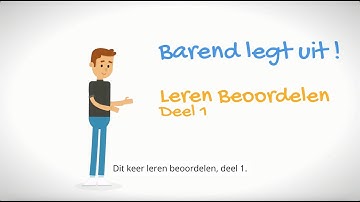 Barend Legt Uit - Leren Beoordelen (deel 1)