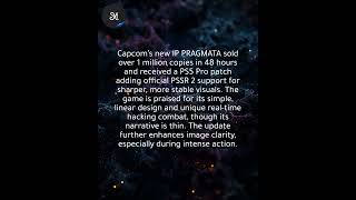 Capcom adds PS5 Pro PSSR 2 to Pragmata after 1M sales in 48 hours