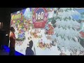 Large screen magic wall interactive projection mapping touch art wall interactive finger touch