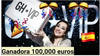 Se lleva el premio, Adara Molinero gana la final GH VIP 7, Gran Hermano VIP 7 España 2019
