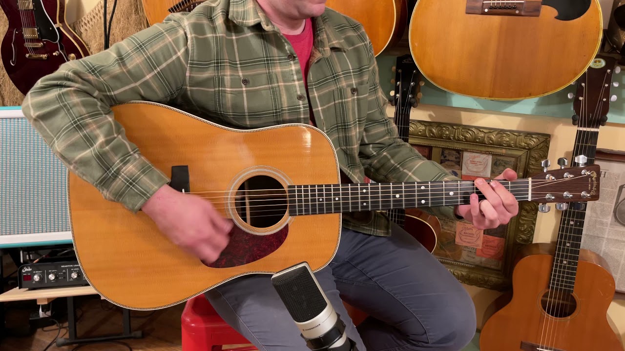 1999 Martin HD-28 dreadnought guitar