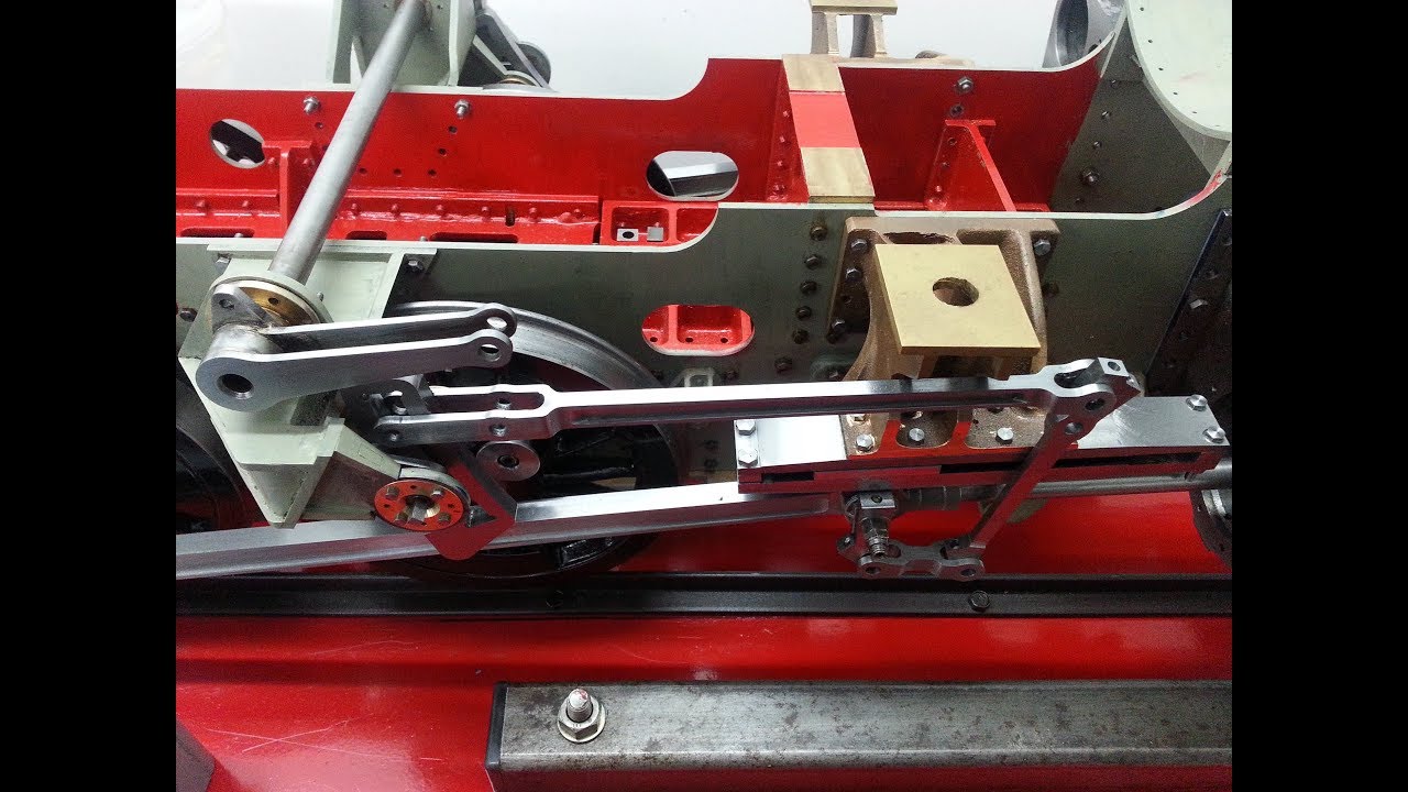 Radius Rod Train Steam Locomotive 9F Build Part 46 - Radius Rods - YouTube
