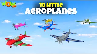 10 little aeroplanes 26 popular hindi poems hindi nursery rhymes for kids wow kidz