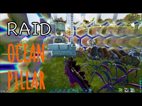 FARM BP FLAK & RAID OCEAN PILLAR | ARK PVP  Imian server. E3