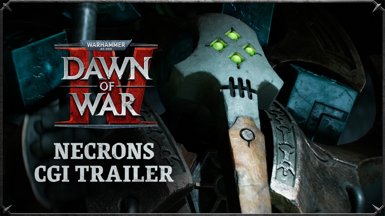 “It Shall Be Ours Again” The Necrons Return To Kronus In New Dawn Of War IV CGI 1 YouTube player