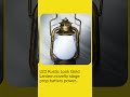 LED Rustic Look Gold Lantern novelty stage prop battery power costume accessory