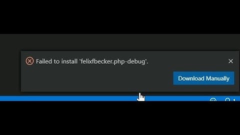 Failed To install Extensions in VS Code