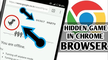 Hidden Game of Google Chrome Browser- Cool Game!