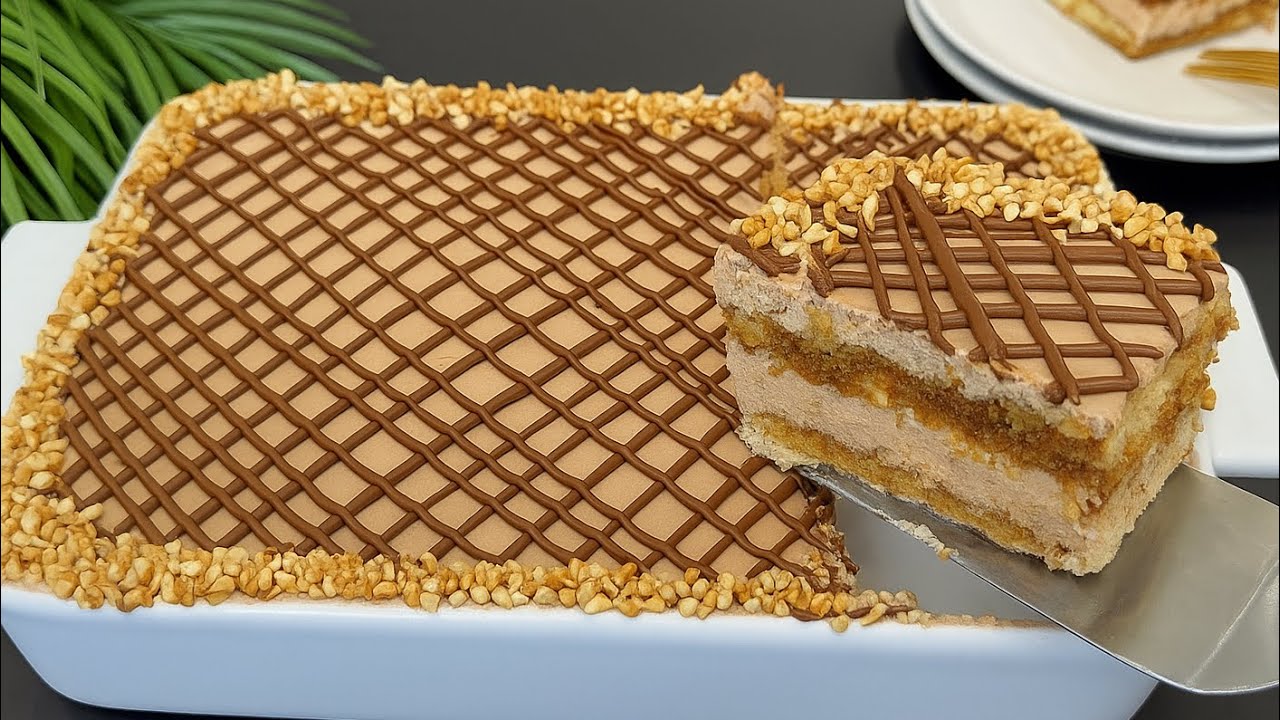 Всего 5 ингредиентов! Чудесный десерт, готов за считанные минуты! 🤩