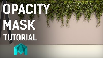 Opacity Mask (Transparency Map) ~ Maya 2018