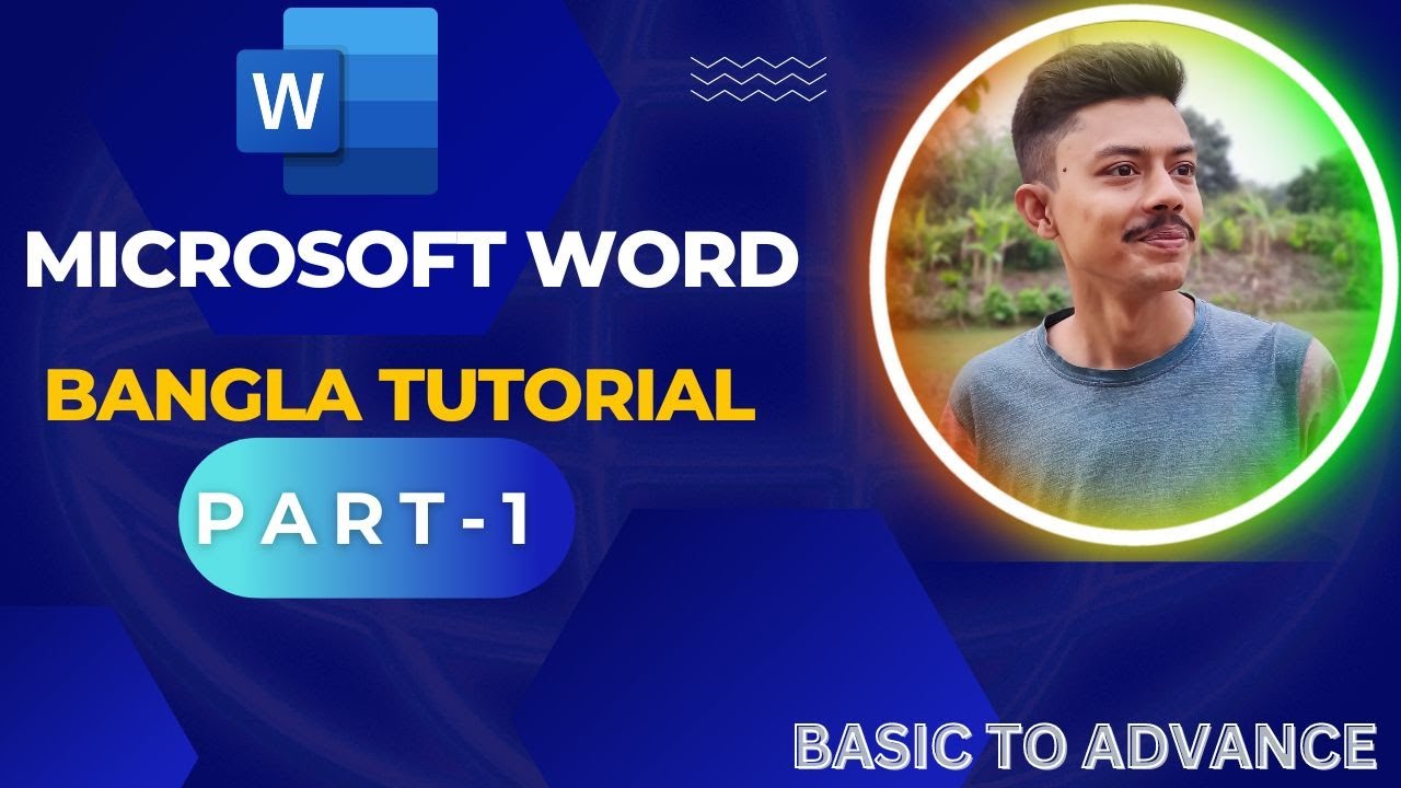 Microsoft Word Tutorial Bangla ।। Part-1 । Basic to Advance । Rakib ...
