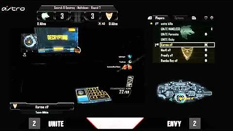 Karma's 1v3 Ninja Defuse against (UNiTE GFinity 2)