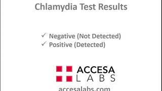 Chlamydia Test Results Overview by Accesa Labs 18,124 views 7 years ago 1 minute, 36 seconds