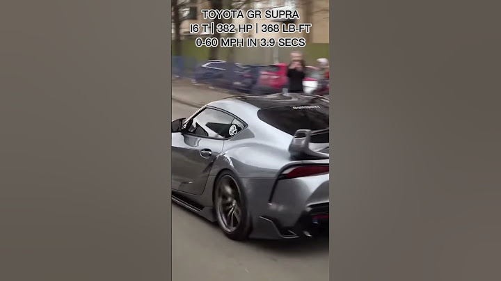 🔥A Legend Reborn: Toyota GR Supra Custom Loud Exhaust Pops & Bangs💥