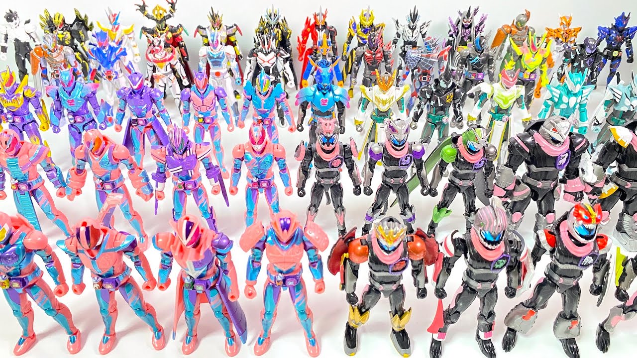 SO-DO KamenRider Revice by1〜9 Figure Japanese candy toys - YouTube
