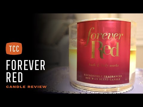 Forever Red Candle