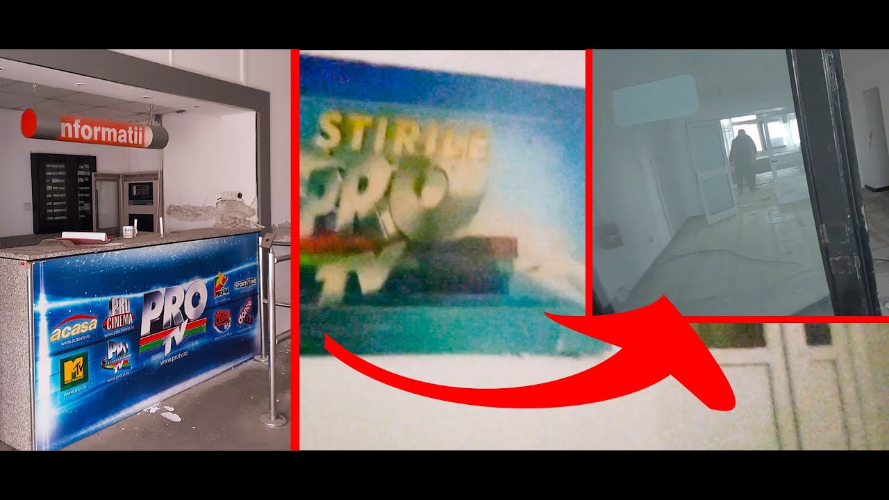 Am intrat in fostul sediu ProTv (Am dat de un homeless) l URBEX ROMANIA