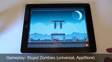 Gameplay: Stupid Zombies (iOS)