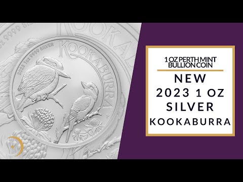 2023 1 oz Silver Kookaburra Bullion Coin - Perth Mint