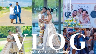 Wedding VLOG - Our Wedding Celebration💍❤️💍|Tswana traditional wedding |South African Youtuber