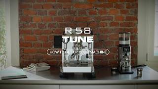 How to set up your R58 TUNE
