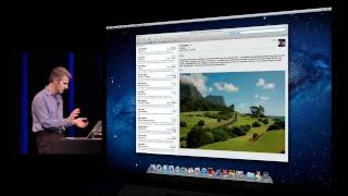 Apple OSX Lion - Mail - Demo - 2011 WWDC Keynote screenshot 2