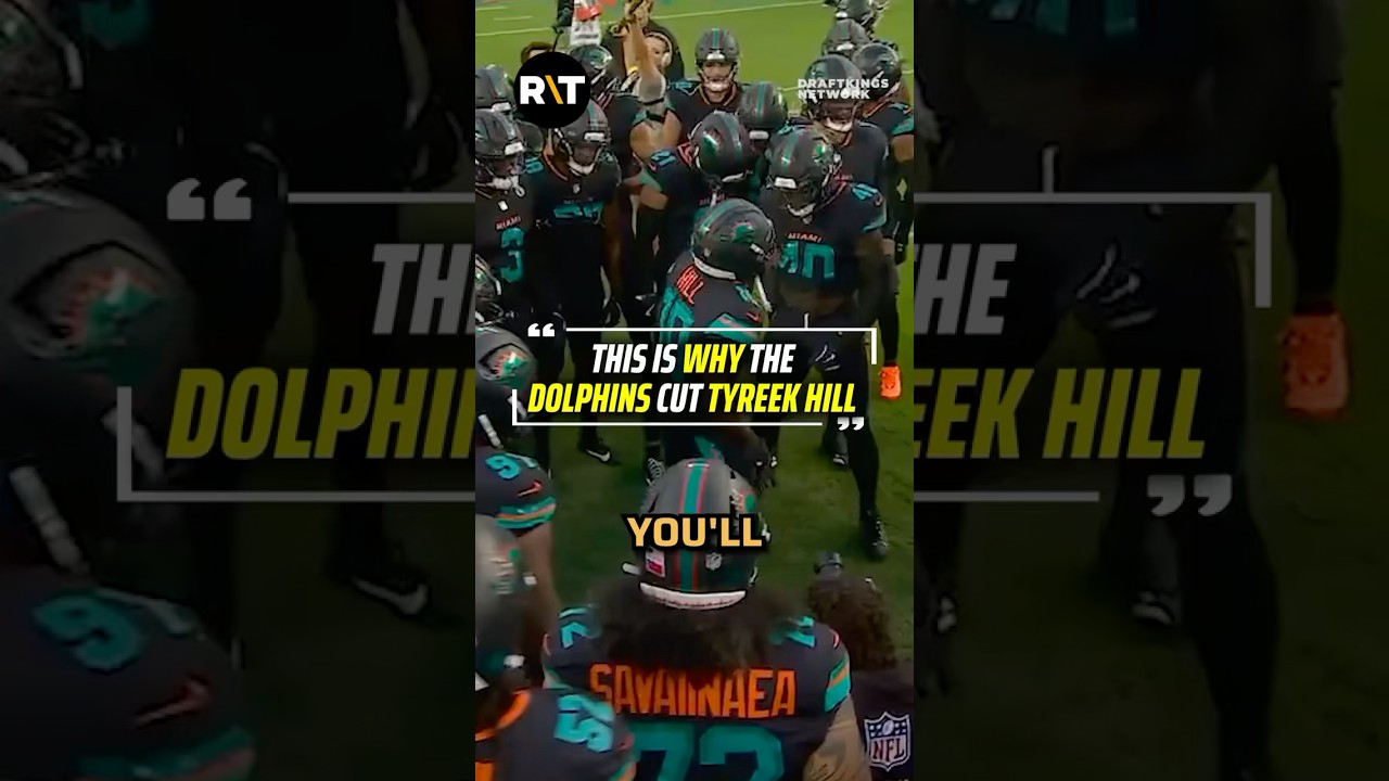 WHY the Dolphins CUT Tyreek Hill #nfl #dolphins #tyreekhill