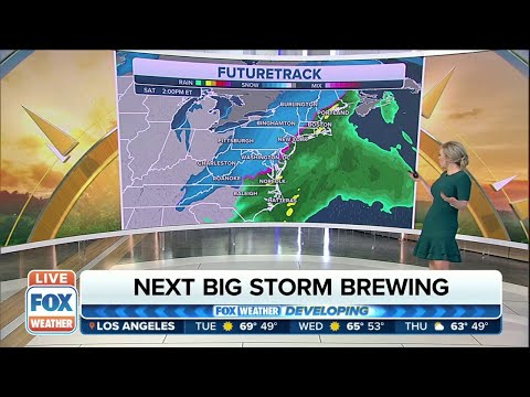 Next Big Winter Storm May Dump Heavy Snow On The East Coast This Weekend