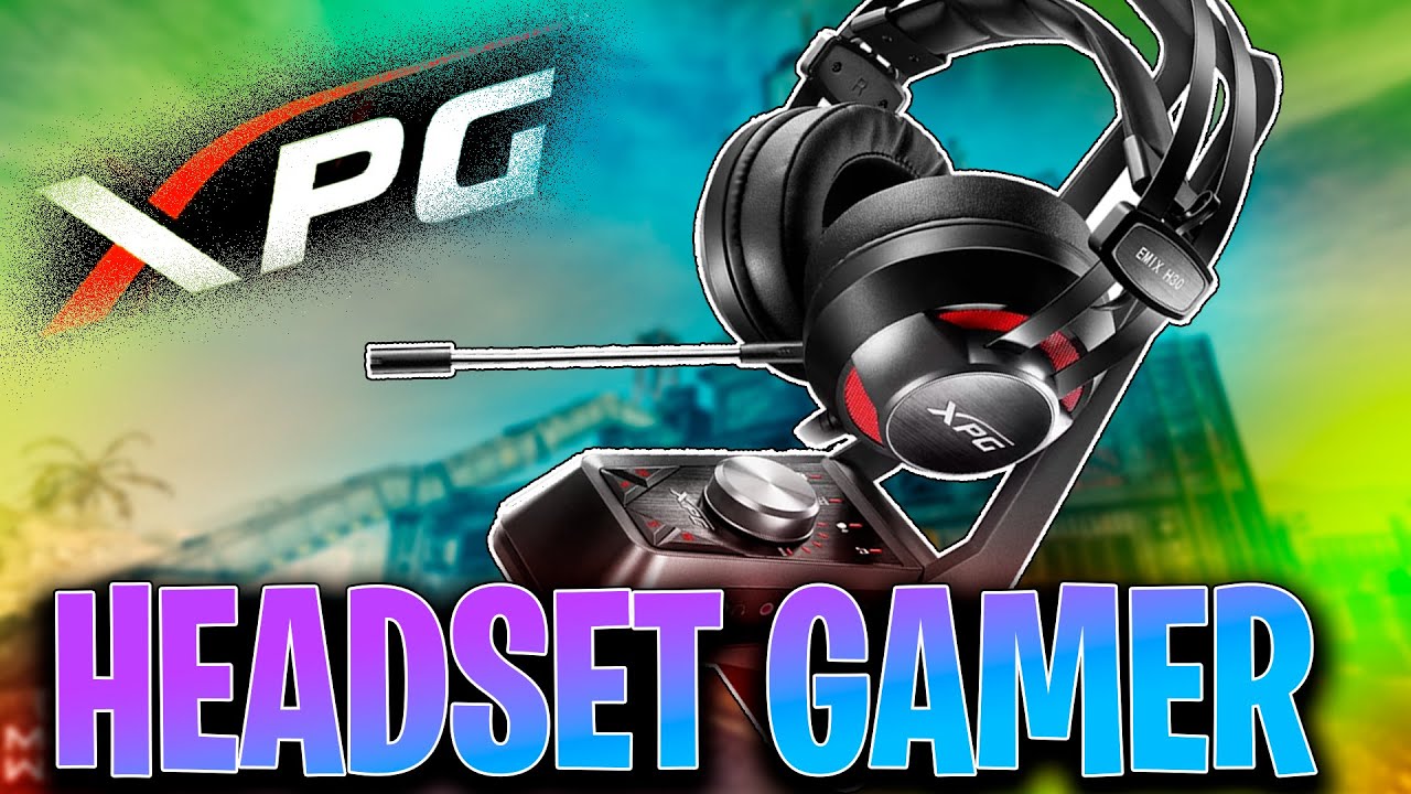 XPG SOLOX F30 O MELHOR HEADSET GAMER (UNBOXING + REVIEW) YouTube
