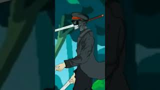 Katana Man VS Chainsaw Man Denji Epic Fight #chainsawmananime #chainsawman #drawingcartoons2