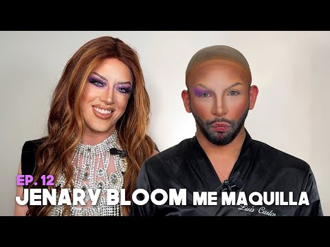 Jenary Bloom does Luis Carlos's makeup 🎨 Drag Race México Season 2 | Luis Carlos