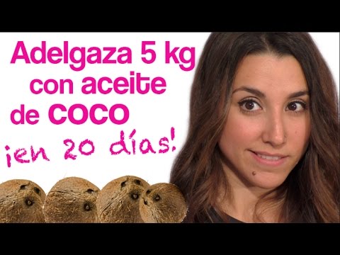 Cual es la dosis de aceite de coco para adelgazar