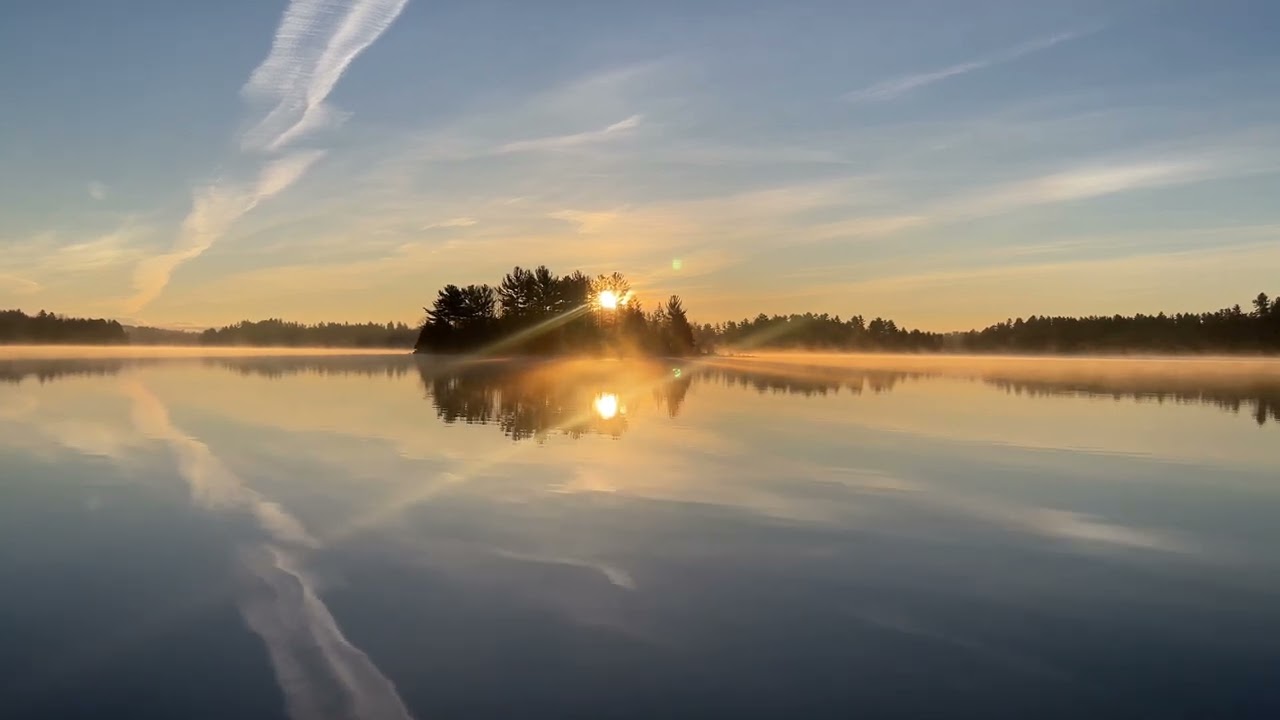 Sunrise from Deer Lake