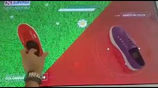 Touch screen with object recognition