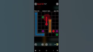 Flow Free 7x7 Level 60 #flowfree #level60 #8x8 #6x6 #7x7 #8x8 #mania #9x9 #10x10