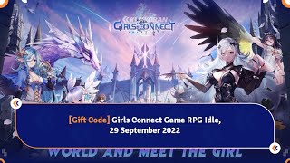 [Gift Code] Girls Connect Game RPG Idle, 29 September 2022 screenshot 5