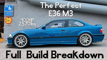 The Most Insane BMW E36 M3 Ever Made! 🤌