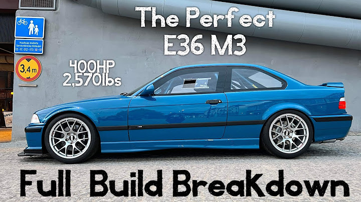 ყველაზე გიჟური BMW E36 M3 ოდესმე შექმნილი! 🤌