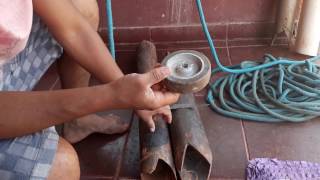 Poço artesiano como usa as ferramentas