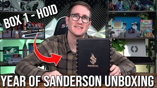Year of Sanderson Unboxing Box 1 - January: Hoid