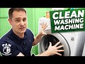 How to clean your washing machine  quick  easy