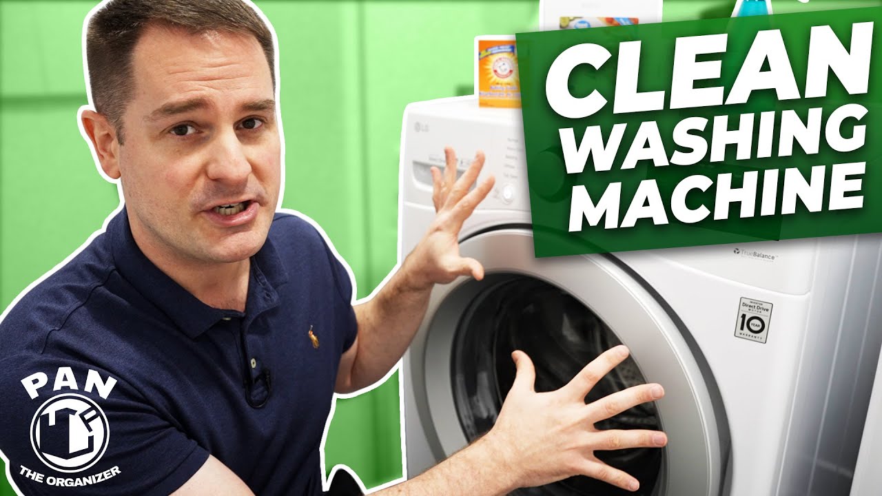 How to Clean Your Washing Machine (Cleaning Motivation) 