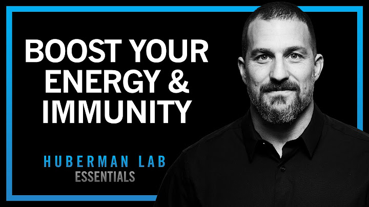 Wzmocnij swoją energię i układ odpornościowy kortyzolem i adrenaliną | Huberman Lab Essentials