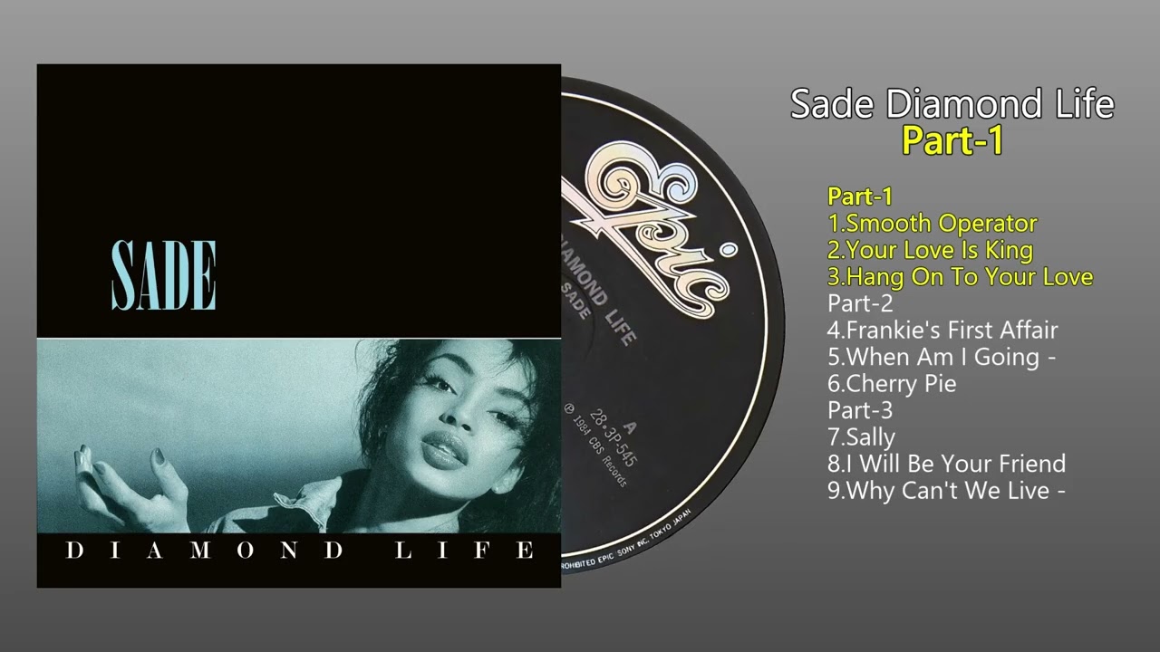 Sade – Diamond Life ALBUM Part-1 シャーデー ダイヤモンドライフ