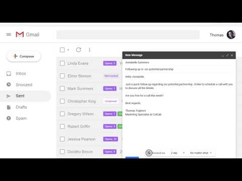 Unlimited Email Tracker by Snovio