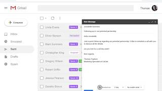 Unlimited Email Tracker by Snovio screenshot 5